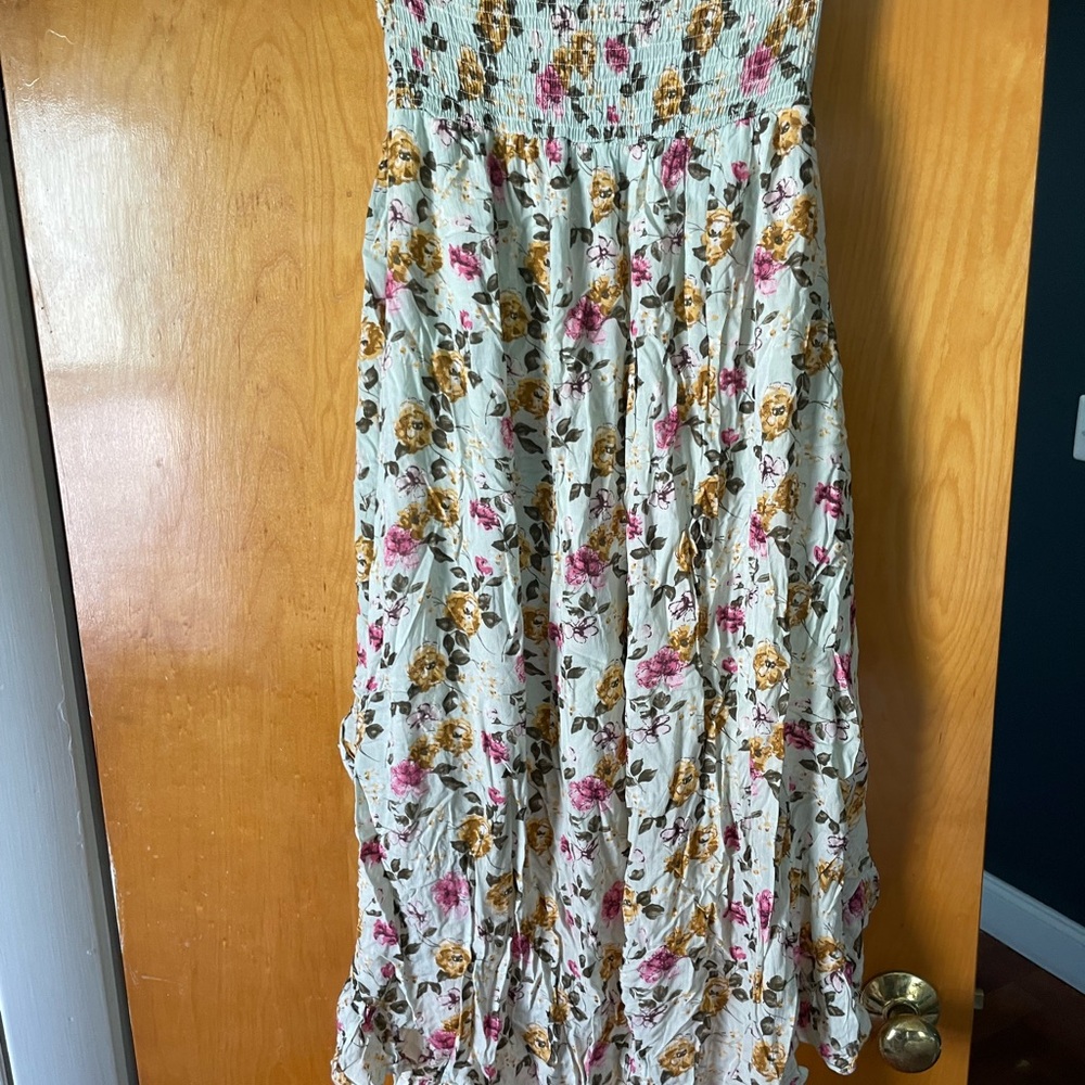Floral High Low Dress - Picture 2 of 2